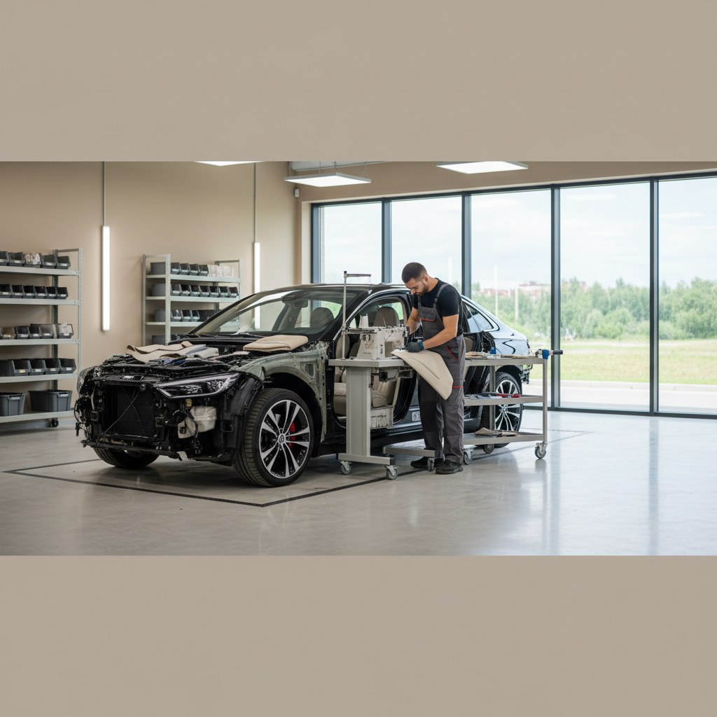 Перетяжка салона автомобиля