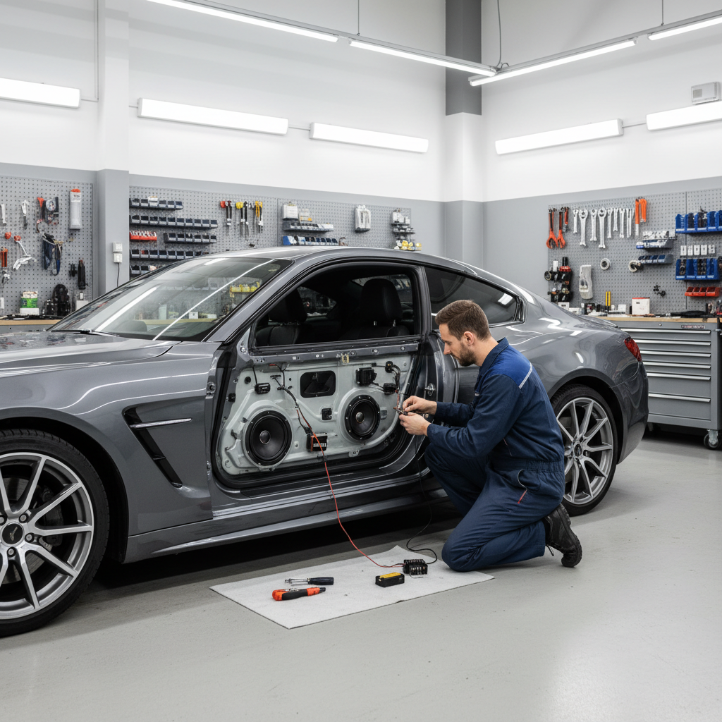 Установка автозвука в автомобиль